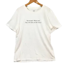 UNIQLO ユニクロ 半袖 シャツ ホワイト 春夏 Mサイズ　a81