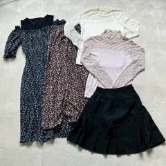 【まとめ売り】C・O・L・Z・A レース 花柄 レディースSサイズ 5点セットまとめ売り