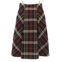 snidel ハイウエストフレアチェックスカート SNIDEL - ハイウエスト