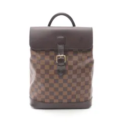 【美品】ルイヴィトン ダミエ エベヌ ソーホー リュックサック LOUIS VUITTON ルイ・ヴィトン ダミエ エベヌ ソーホー 廃盤
