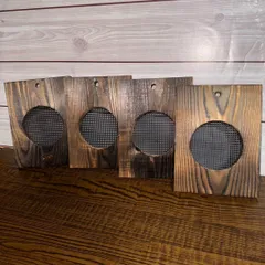 ビカクシダ　着生板　焼杉　ネット有り　24枚 ビカクシダ 着生板 焼杉 ネット有り 24枚 ビカクシダ・コウモリ