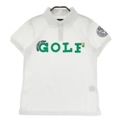 サイズ：0 PEARLY GATES パーリーゲイツ  半袖ポロシャツ  ニコちゃんワッペン ホワイト系 [240001249408] ゴルフウェア レディース ストスト