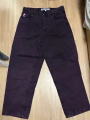BigBoy purple black XSサイズ　最終値下げ POLAR SKATE CO.BIGBOY Jeans Purple Black
