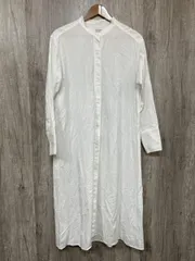URBAN RESEARCH Sonny Label アーバンリサーチサニーレーベル 綿100％ ロングワンピース シャツ ワンピース sizeF/白 ■◇ レディース