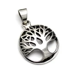 [世界のアクセサリー カルメロ] キリスト教 クリスチャン 生命の樹 ツリーオブライフ Tree of Life シルバー９２５ ペンダントトップ