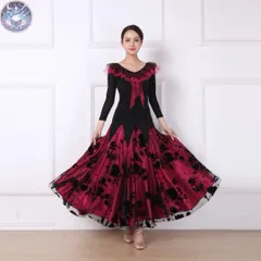 新品 未使用 社交ダンス練習着2点セット★スカート&トップス  セットアップが魅力的な一着 