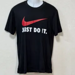 【新品】NIKE ナイキ Tシャツ 半袖 メンズ レディース JUST DO IT. THE NIKE TEE カットソー トップス ブラック Lサイズ トレーニングウエア スポーツウェア