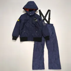 ジュニアスキーウェア　上下セット RES70002 ネイビー 140cmのサムネイル