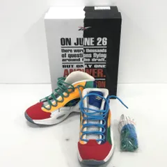 07w3405 リーボック コンセプト × クエスチョン ミッド / Reebok Concepts × Question Mid Shoes サイズ:28cm メンズ GZ6151【中古品】