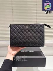 【今日特価】Chanel カビアール ハンドバッグ（ギフトボックス付き）