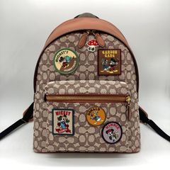 COACH×Disneyサーフィンミッキー リュック【日本限定】 コーチ x ディズニー」“スポーツするミッキーマウス”に