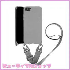 【特価】UnnFiko For iPhone 8 ケース ネックストラップ For iPhone SE 3/2 スマホケース 蛍光色 シリコン アイフォン iPhone 7 ケース シンプル ソフトiPhone SE 第2世代 保護カバー 携帯ストラップ 紐付