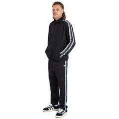 PRO CLUB SUNSET TRACK SET UP【BLACK】 (M・L・XL・2XL)(プロクラブ 通販 メンズ 大きいサイズ セットアップ 上下 セット ジャージ トラックジャケット トラックパンツ ジョガーパンツ)