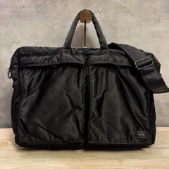 ✨PORTER ポーター ビジネスバッグ 2way 2層　ショルダー付き✨通勤　通学　高品質ナイロン