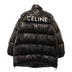 CELINE (セリーヌ) 21AW バックロゴ 軽量ナイロンキルティングジップアップパフィージャケット 2W430595K ブラックのサムネイル