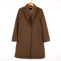 アイシービー チェスターコート ロングコート ストレッチ 中綿 無地 アウター レディース 2サイズ カーキ iCB 【中古】のサムネイル