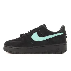 NIKE ナイキ サイズ:25.5cm TIFFANY & Co. AIR FORCE 1 1837 (DZ1382-001) ティファニー エアフォース1 ロー ブラック 黒 US7.5 コラボ ローカット スニーカー シューズ 靴【メンズ】のサムネイル