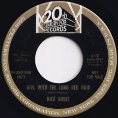 Nick Noble Girl With The Long Red Hair / Simple Gimple 20th Century Fox US 612 211820 ROCK POP ロック ポップ レコード 7インチ 45