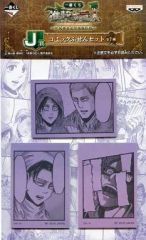 [중고] 노트 메모장 보라색 만화 ふせん 세트 [이치 반 쿠지 진격의 거인 ~ 벽외 조사 여자형 포박 작전 ~] J상