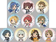 [중고] 배지·핀즈 전 10종 세트 [THE IDOLM@STER CINDERELLA GIRLS 10th ANNIVERSARY M@GICALCOLLECTION!!! 트레이딩캔 배지 미니 캐릭터 ver.]