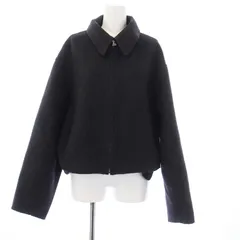 トゥデイフル TODAYFUL Wool Zip Blouson ウールジップブルゾン ステンカラージャケット アウター クロップド丈 36 S グレー 12320201 /KH