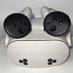 Meta Quest 3S P97 256GB VR へッドセット コントローラー 付 ゲーム 映像 中古 　 ホワイト