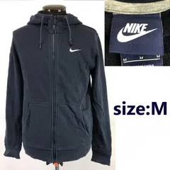 NIKE【ナイキ】スウェット/パーカー メンズ【size:M/黒/black】ジップアップ/アウター/hoodie/Jacket/Jumper◆BJ034-h