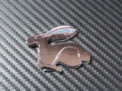 ●VWラビット Rabbit ABS製 クロームメッキ仕様 スモール エンブレム 限定品！