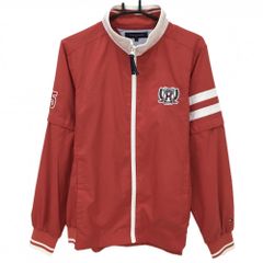美品】パーリーゲイツ ナイロンジャケット ネイビー×白 スニード
