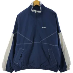 古着 90年代 ナイキ NIKE バックロゴ ハーフジップ アノラックジャケット メンズL相当 ヴィンテージ/eaa527663