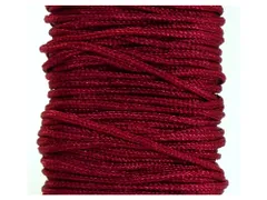 ポリエステル 紐 0.8mm(5m)(ワインレッド)