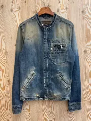 ドールフェアンドガバナ ダメージ デニムジャケット