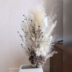 113【welcome bouquet 16】パンパスグラス　ドライフラワー