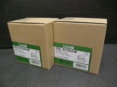 未使用品 未開封品 2個セット DAIKO ダイコー ダウンライト 温白色 DDL-6104AW