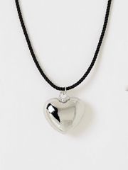 【amplis / アンプリス】Heart Necklace -Silver-  /  ネックレス ハート シルバー チョーカー