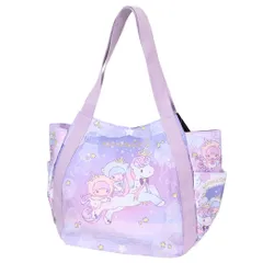 リトルツインスターズ トートバッグ TSバルーン プリントバルーンバッグ 4275 50th サンリオ ヤスダ通商 手提げかばん かわいい キャラクター グッズ 