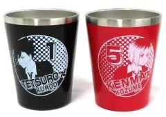 【中古】マグカップ･湯のみ 孤爪研磨＆黒尾鉄朗 ステンレスタンブラー2個セット 「ハイキュー!!」 GiGO限定