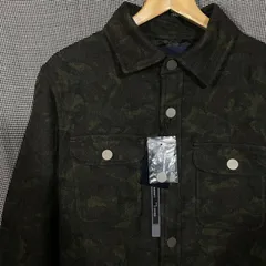 新品 定価27000円 junhashimoto × nu CPO ウールフラノ　　ジュンハシモト ナノユニバース シャツジャケット 迷彩 カモフラ 柳10265 ブルゾン 裏地付き サイドポケット付き nano universe wjk ダブルジェイケイのサムネイル