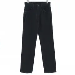 古着 ラスラー RUSTLER ブラックデニム ストレートデニムパンツ メンズw29相当/eaa403633