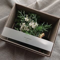 ドライフラワーミニスワッグ2個セット（透明ラッピング袋入り）No.3