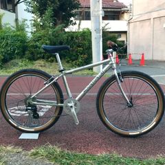【新品】クルーザーバー クランカーバー クローム BMXやクロモリMTBに！ 新品 】クルーザーバー クランカーバー クローム BMXやクロモリ