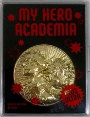 【中古】置物・装飾品 緑谷出久＆爆豪勝己 メダル 「僕のヒーローアカデミア THE MOVIE ヒーローズ：ライジング」 劇場グッズ