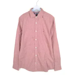 トミーヒルフィガー スリムフィット シャツ メンズ XS チェック シャツ NB6691