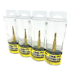 【未開封】LST-T410　4個セット　ライト精機 六角軸タップ下穴用ドリル ６サイズ対応　6.35㎜　角 4個セット　LST-T410 ドリル　穴あけ　工具