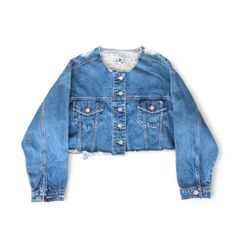PERVERZE パーバーズ デストロイ デニム ジャケット サイズF