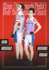 【中古】生写真(男性) 鐘ヶ江洸(石垣光太郎)・新井將(御堂筋翔)/キャラクターショット/舞台「弱虫ペダル」Over the sweat and tears ランダムブロマイド