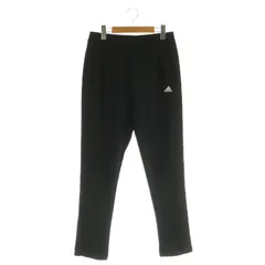 アディダス adidas 3ストライプス トラックパンツ ジャージ テーパード L ブラック /MY ■OS