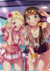 【中古】クリアファイル 桜小路きな子＆鬼塚夏美 オリジナルA4クリアファイル 「ラブライブ!総合マガジン LoveLive!Days 2023年6月号」 ゲーマーズ購入特典