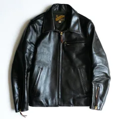 美品 XL相当 Y'2 LEATHER レザージャケット 馬革 42 襟付き 美品 XL相当 Y'2 LEATHER レザージャケット 馬革 42 襟付き