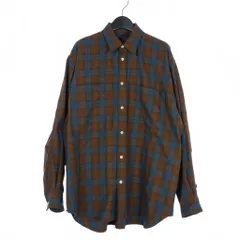 美品21AW DAIWA PIER39 長袖チェック シャツ 茶 1121O▲ 美品21AW DAIWA PIER39 長袖チェック シャツ 茶 1121O△ - メルカリ